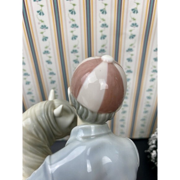 Lladro  A Boy And His Pony 1460 Retired W/ BOX Glossy Mint Condition RARE - Picture 11 of 16